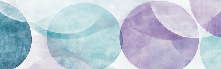 Aufkleber - Overlapping pencil strokes create a soft and muted circle pattern in aesthetic design