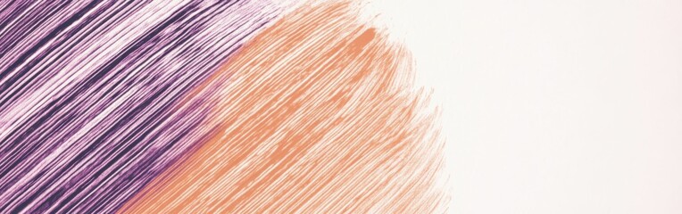 Poster - Elegant pencil strokes create a smooth transition of colors on a minimalist surface in a creative workspace