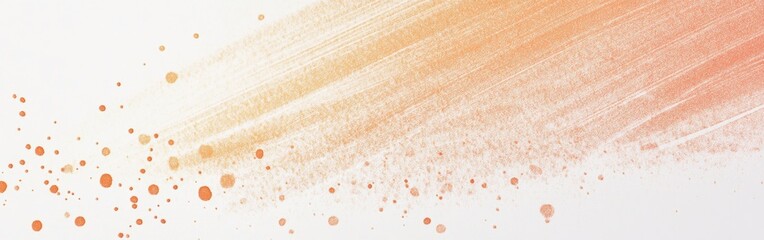 Aufkleber - Elegant gradient of dotted pencil strokes showcasing a harmonious blend of warm colors in a creative setting