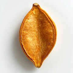 Poster - Roasted pumpkin seed illuminated by soft light highlighting its texture and shape