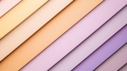 Fototapete - Smooth gradient background features a transition from warm tones to cool hues, creating an elegant visual effect