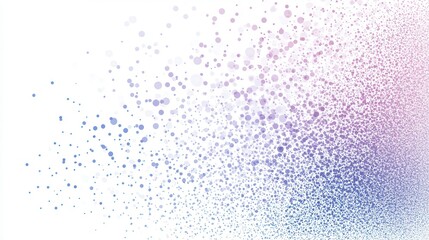 Aufkleber - Soft pastel lilac merging into powder blue with delicate dots creating a dreamy gradient effect