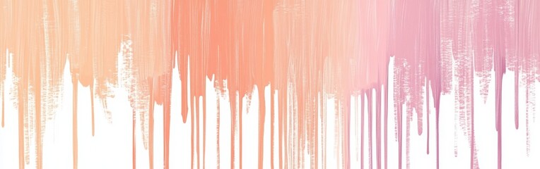 Aufkleber - Minimalist gradient artwork showcasing delicate pencil strokes in pastel colors for a calming aesthetic