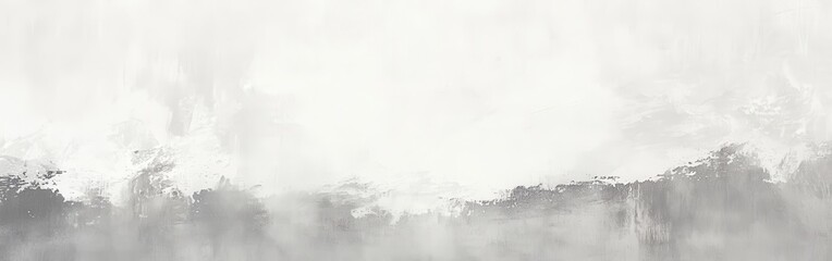Poster - Contrasting elegance of pencil strokes meeting chaotic brush marks in abstract artistry