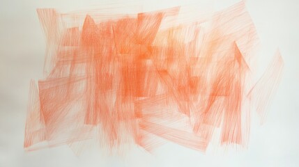 Aufkleber - Abstract composition of pencil strokes showcases dynamic textures and vibrant interplay of colors in contemporary art