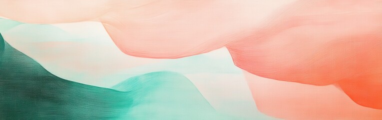 Leinwandbilder - Abstract pencil strokes form layered textures in soft pastel colors creating a harmonious visual experience