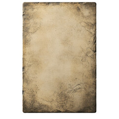 Wall Mural - Isolated Aged and Textured Parchment Paper