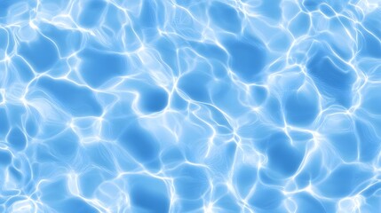Aufkleber - Enchanting aqua backdrop showcasing a mesmerizing shimmering water surface reflecting the clear calm sky above  This tranquil serene scene invites a sense of relaxation rejuvenation and mindfulness