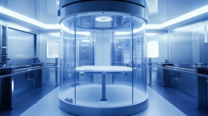 Poster - A high-tech bioreactor used for the production and expansion of CAR T-cells.