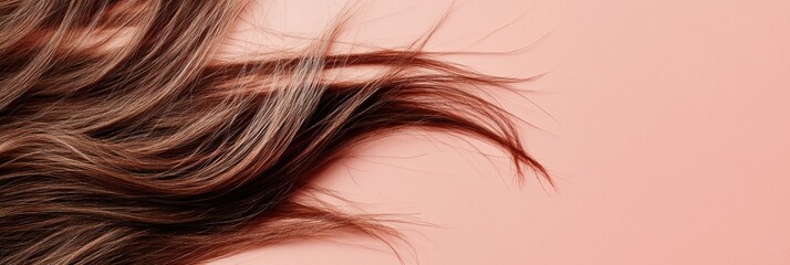 Aufkleber - Close up view highlighting frayed hair tips with split ends that need attention and care for healthy hair maintenance. Generative AI