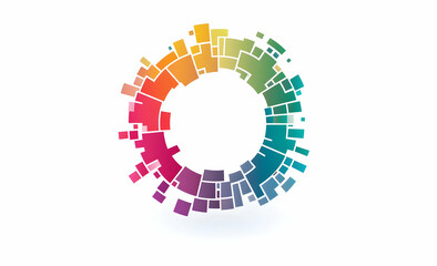 Poster - Vector illustration of digital data technology