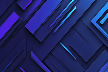 Poster - background with blue arrows on a dark gradient, vector illustration