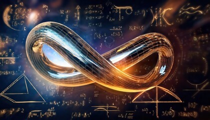 Poster - Exploring the Beauty of a Mobius Strip With Mathematical Elegance and Infinite Possibilities