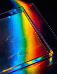 Poster - Exploring the Vivid Rainbow Patterns Produced by Polarized Light on Clear Plastic Surfaces
