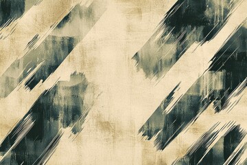 Poster - Abstract grunge texture background with diagonal brush strokes in muted tones, creating a dynamic and distressed pattern for graphic design and artistic compositions.