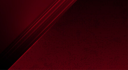 Fototapete - Illustration Abstract light line pattern with texture on gradient red color background. Vector modern graphic design. Digital technology, tech and futuristic concept for template, banner background