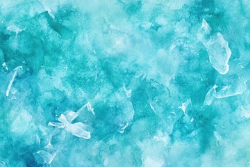 Poster - close-up shot of a blue watercolor background with subtle texture and brushstrokes