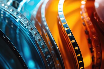 Poster - A person's hand holds a camera lens in a close-up shot, useful for photography or digital concepts