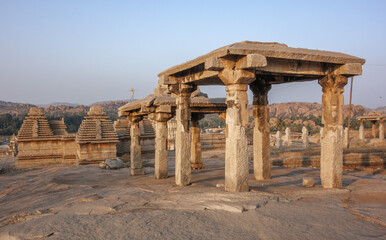 Wall Mural - Hampi - the ruins of a great empire in the heart of India