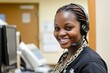 © Snap Fusion - Happy Hospital Receptionist With Headset,