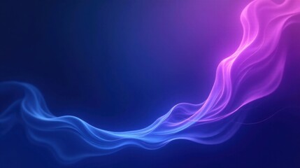 Poster - Abstract Dynamic Flowing Neon Hues, Elegant Swirls of Light and Color, Perfect for Modern Design Projects