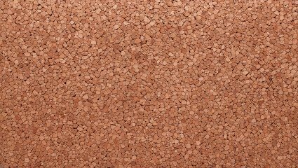 Cork board surface showing natural texture for background