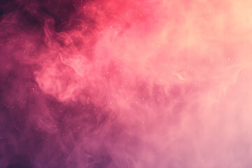 Poster - Ethereal pink and purple nebula background