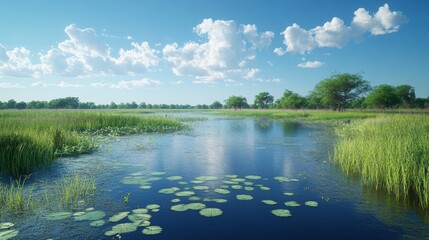 serene okavango delta sunrise elephants bathing