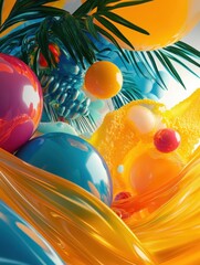 Poster - Abstract background