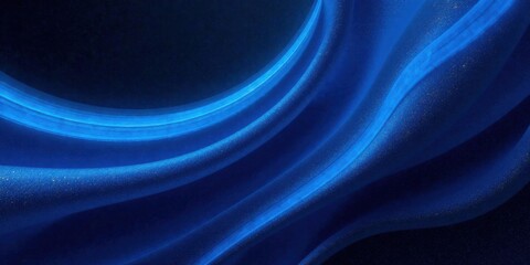 Poster - Abstract Blue Fabric with Golden Sparkle A Luxurious Textured Background Ideal for Design Projects
