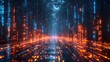 © Kenny Parker - Glowing digital storefront with logistics networks and online retail technology