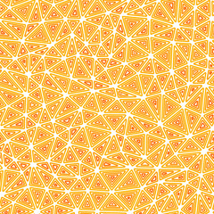 Poster - Triangles background design. Multiple repeated inner triangles. Compact shape size. Single color tone style. Seamless pattern. Stylish vector tiles. Elegant vector illustration.