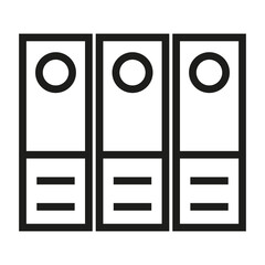 Poster - archive vector icon