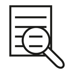 Poster - research vector icon