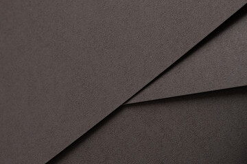 Aufkleber - Dark espresso brown paper background with a smooth matte texture and subtle geometric lines. Rich cocoa and mocha tones create an elegant, earthy, and sophisticated abstract design.