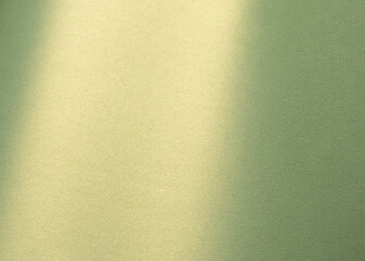 Poster - Pastel olive green paper background with a pearlescent, glossy texture and shimmering reflections. Soft sage and moss tones