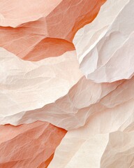 Poster - textured paper art display modern studio neutral tones close-up abstract aesthetic