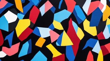 Aufkleber - Abstract Colorful Geometric Pattern Design