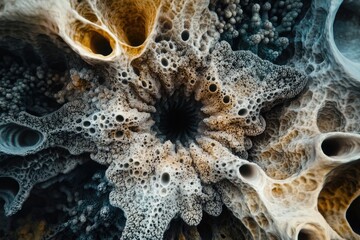 Wall Mural - Close-up sponge flower