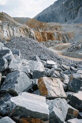 Wall Mural - Mountain Rocks