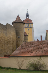 Wall Mural - City wall from the german city called Mainbernheim