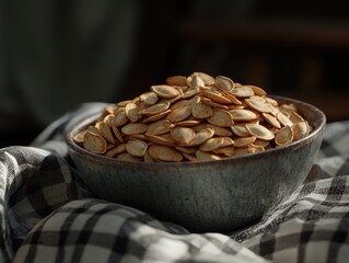 Sticker - Pumpkin Seeds in Bowl