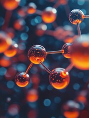 Wall Mural - close-up of spherical objects