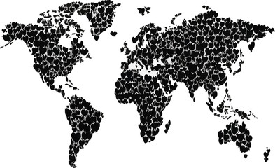  World map vector art