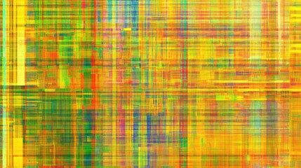 Aufkleber - Abstract Colorful Interwoven Grid Pattern Design