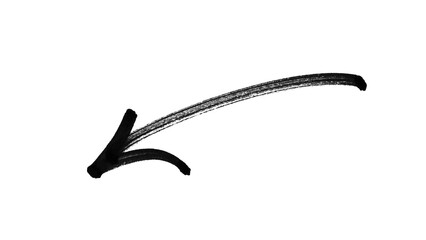 Wall Mural - hand drawn black arrow icon transparent. arrow icon for your web site design, logo, app. mark point 