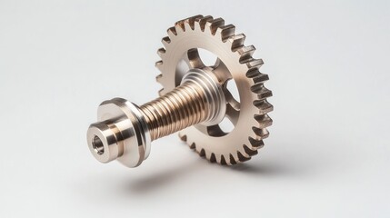 Poster - Precision Engineered Gear and Screw Mechanism