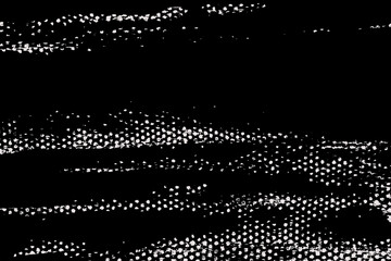 Poster - Vector brush stroke background. Horizontal painted texture. Black and white grunge backdrop