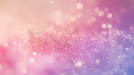 Poster - Sparkling Pink Purple Glitter Abstract Background