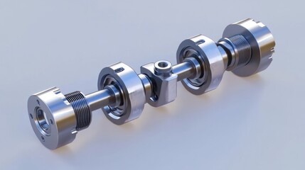 Poster - Precision Engineered Metal Component Assembly